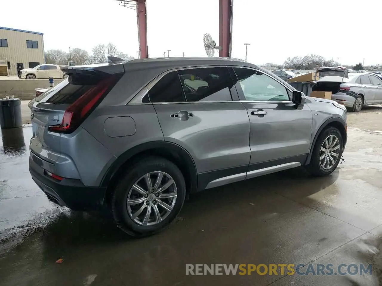 3 fotografías del automóvil dañado 1GYFZCR44PF135037 CADILLAC XT4 2023