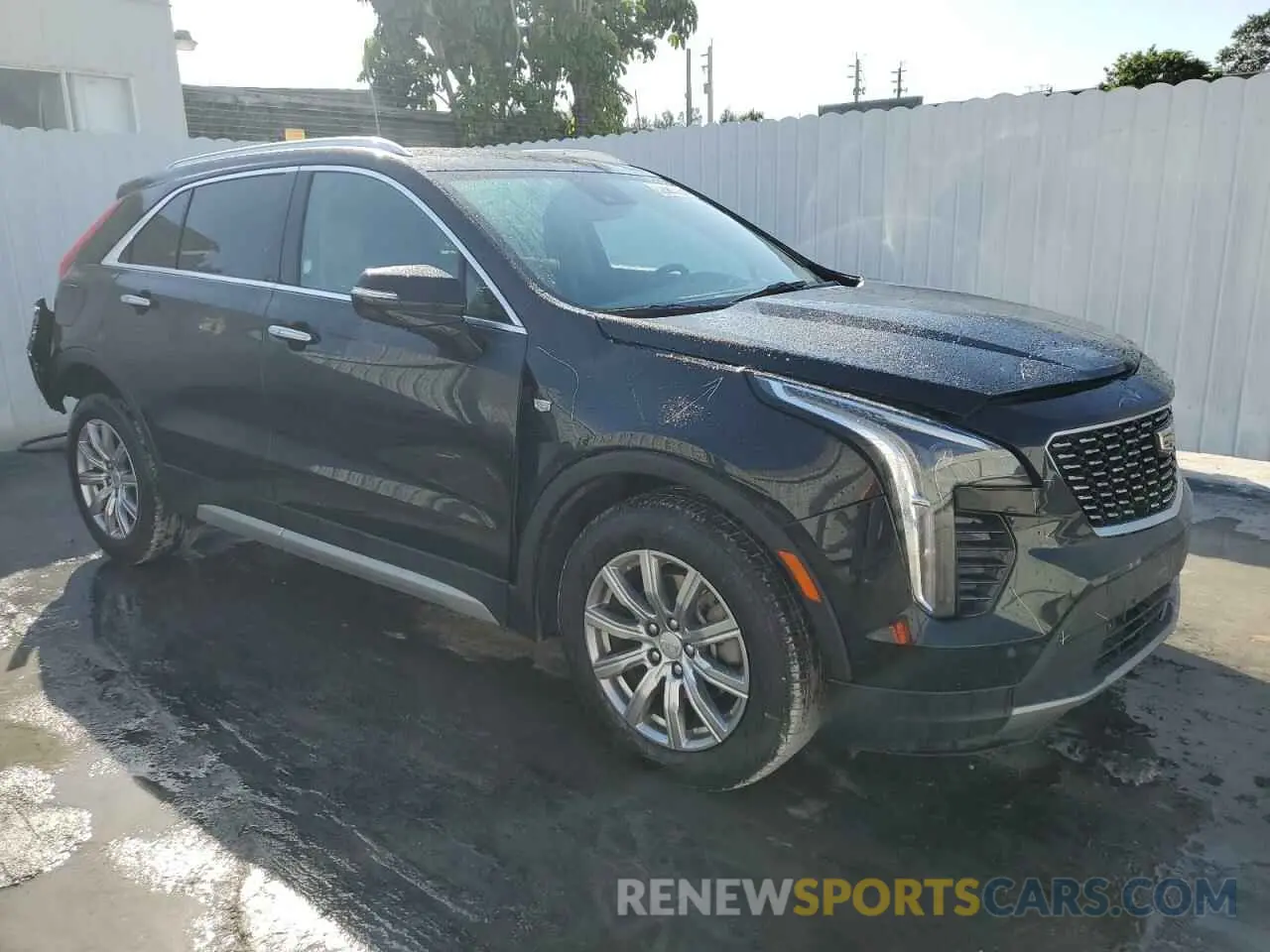 4 fotografías del automóvil dañado 1GYFZCR44PF175022 CADILLAC XT4 2023