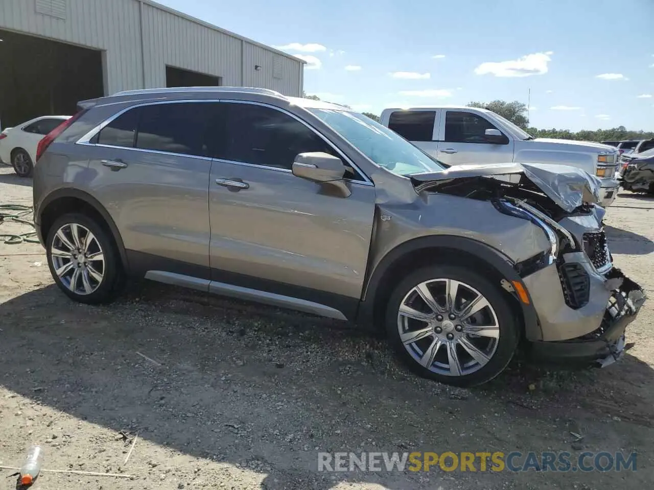 4 fotografías del automóvil dañado 1GYFZCR47PF105143 CADILLAC XT4 2023