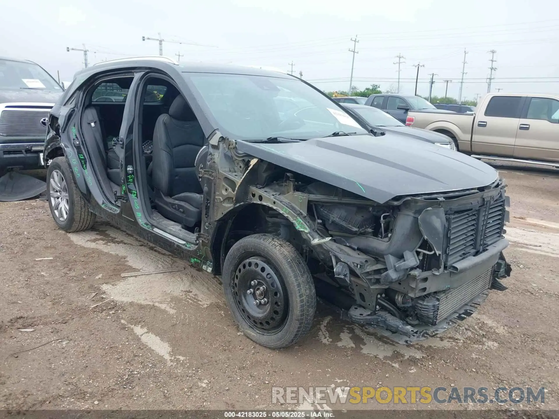 1 fotografías del automóvil dañado 1GYFZCR48PF142752 CADILLAC XT4 2023
