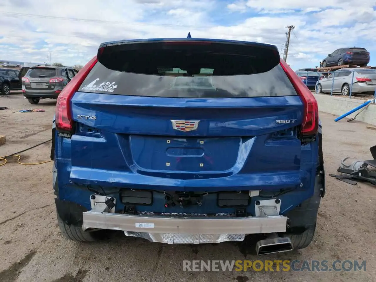 6 fotografías del automóvil dañado 1GYFZCR49PF104995 CADILLAC XT4 2023