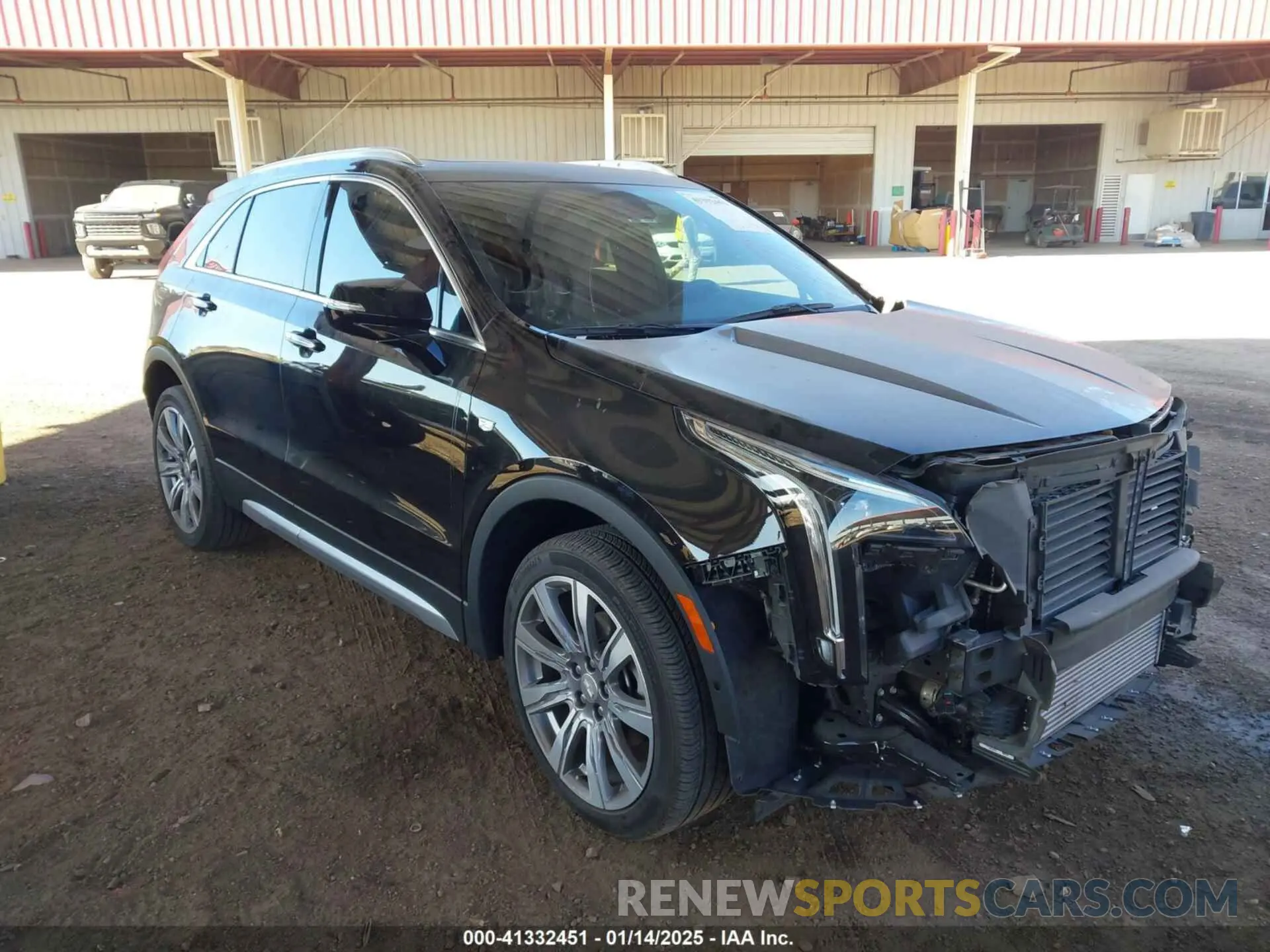 1 fotografías del automóvil dañado 1GYFZCR49PF173489 CADILLAC XT4 2023
