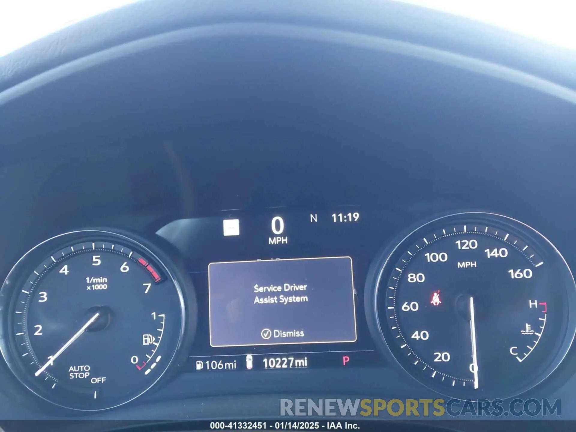 7 fotografías del automóvil dañado 1GYFZCR49PF173489 CADILLAC XT4 2023