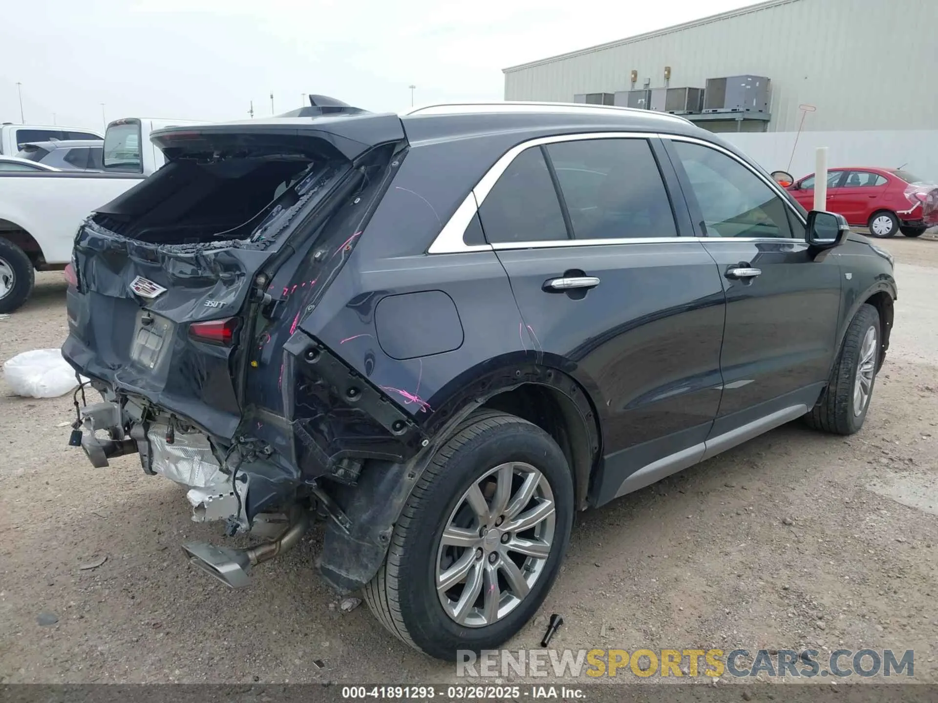 4 fotografías del automóvil dañado 1GYFZCR4XPF101409 CADILLAC XT4 2023