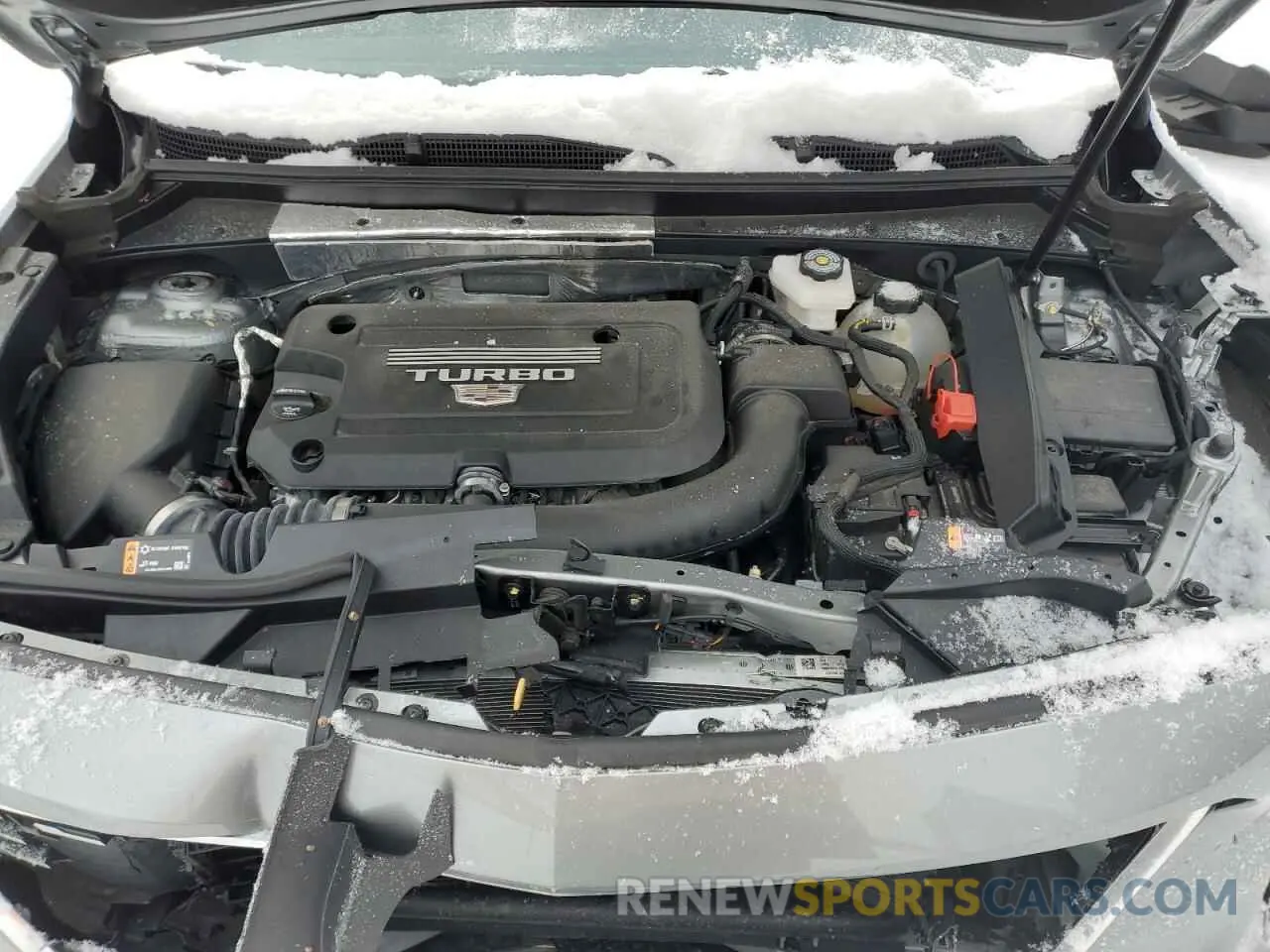 12 fotografías del automóvil dañado 1GYFZDR42PF215961 CADILLAC XT4 2023