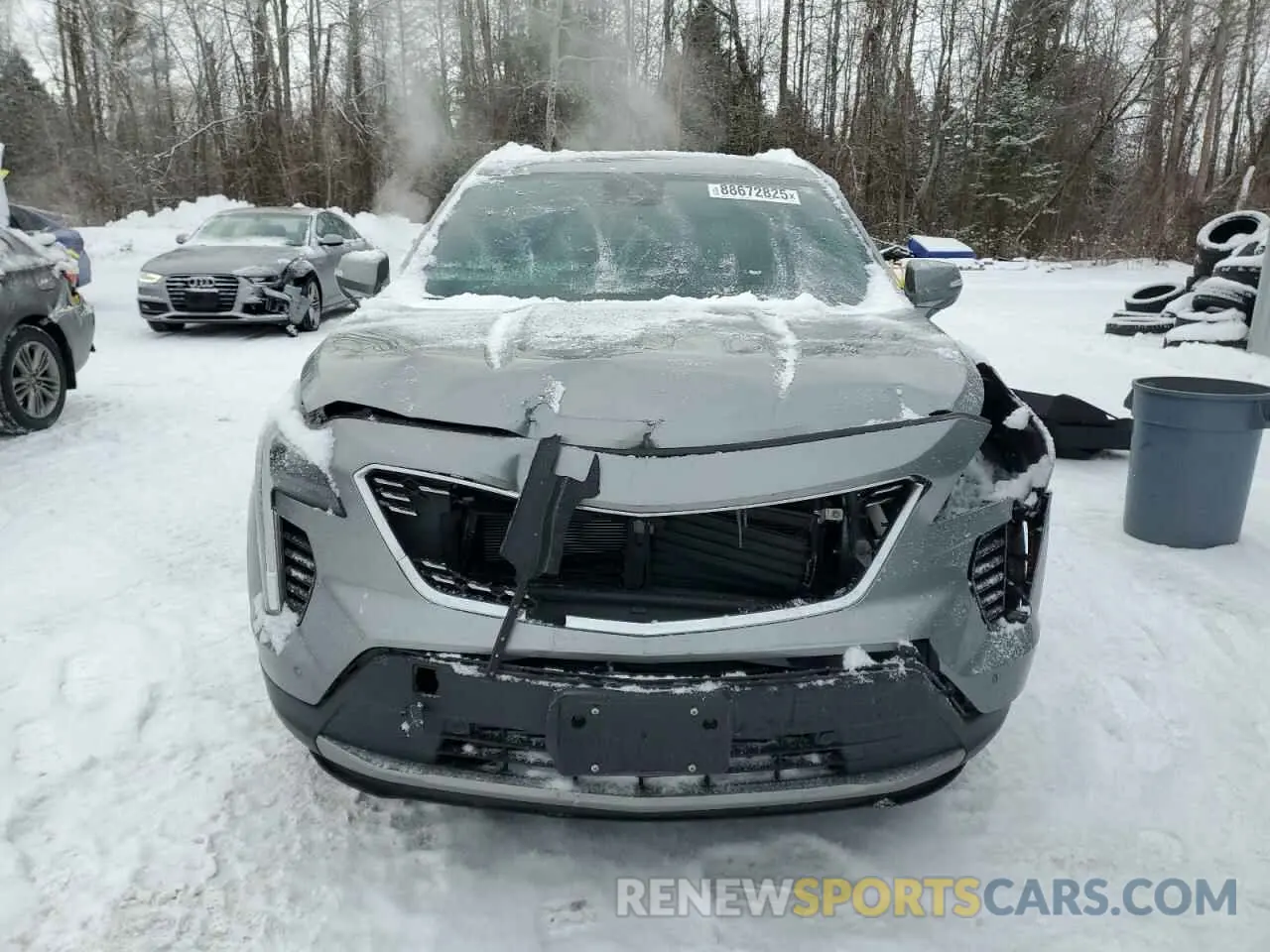 5 fotografías del automóvil dañado 1GYFZDR42PF215961 CADILLAC XT4 2023
