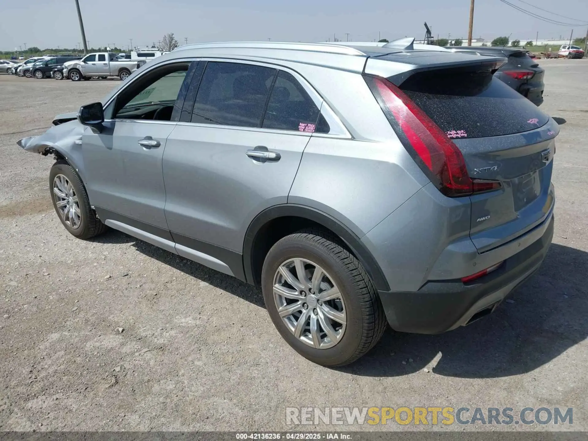 3 fotografías del automóvil dañado 1GYFZDR47PF163923 CADILLAC XT4 2023