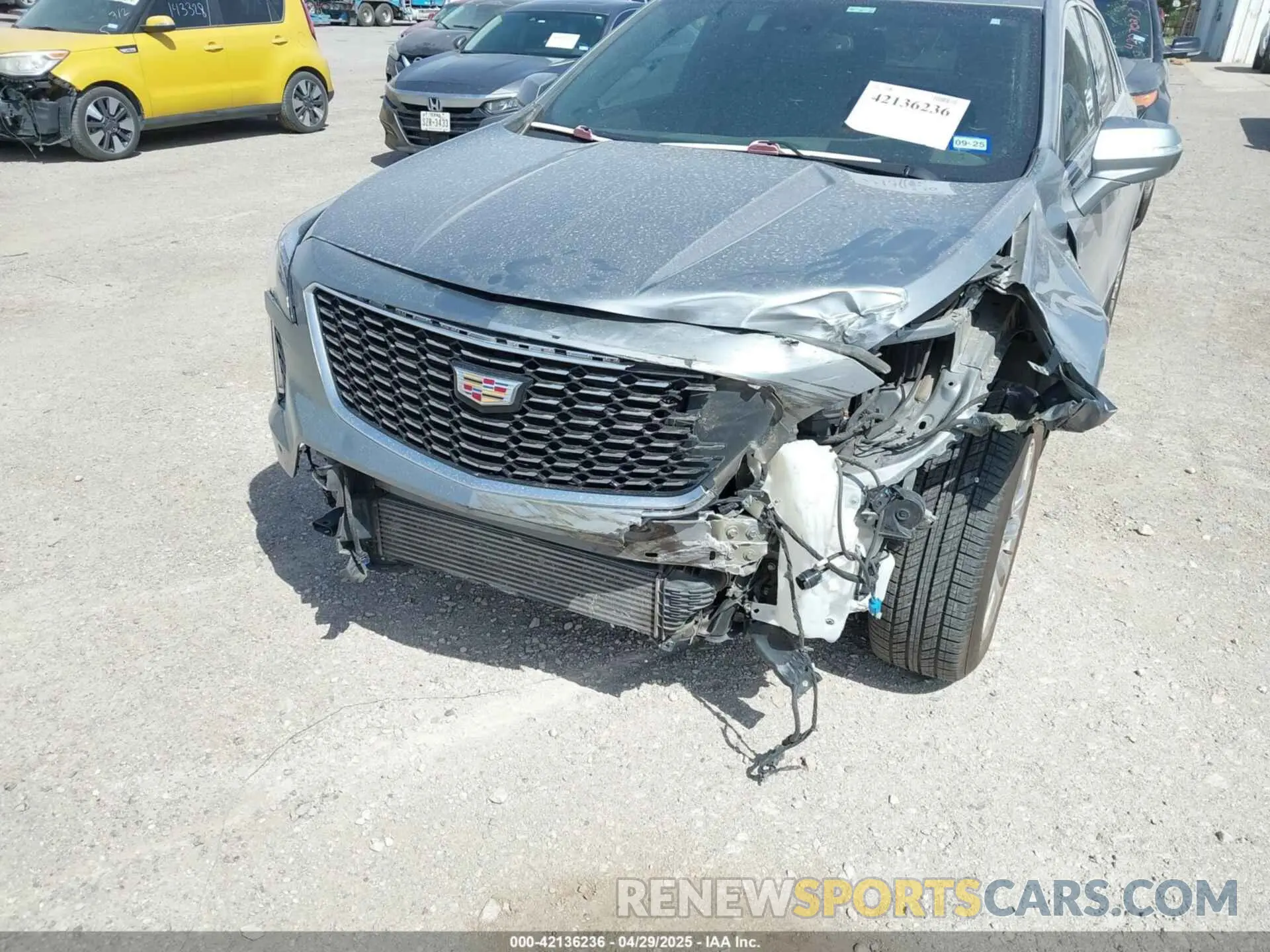 6 fotografías del automóvil dañado 1GYFZDR47PF163923 CADILLAC XT4 2023