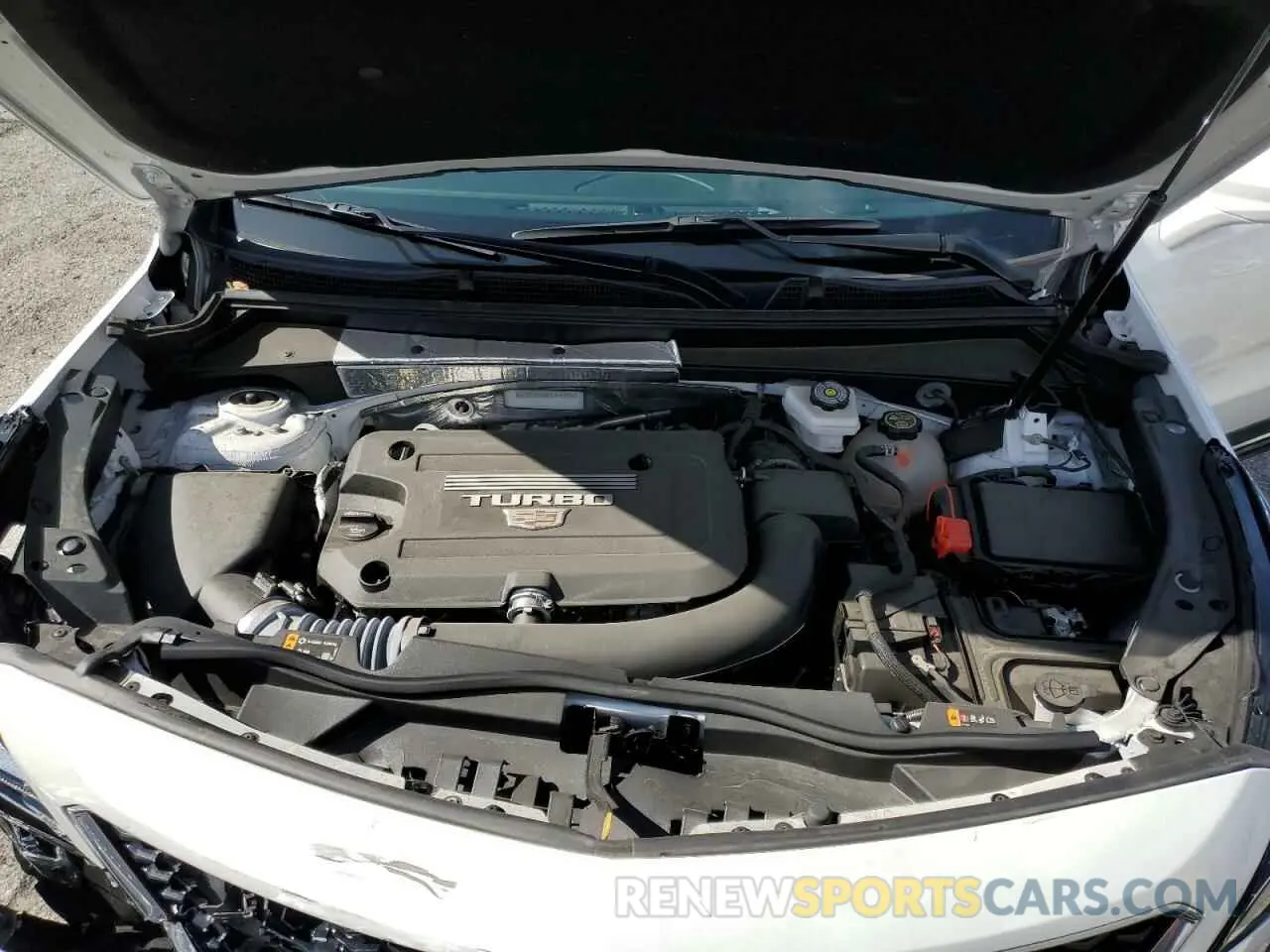 12 fotografías del automóvil dañado 1GYFZER48PF219325 CADILLAC XT4 2023