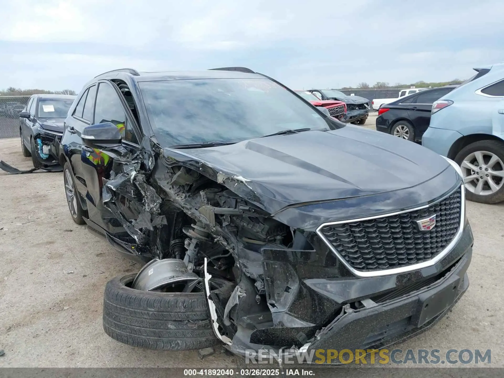 1 fotografías del automóvil dañado 1GYFZER4XPF188577 CADILLAC XT4 2023