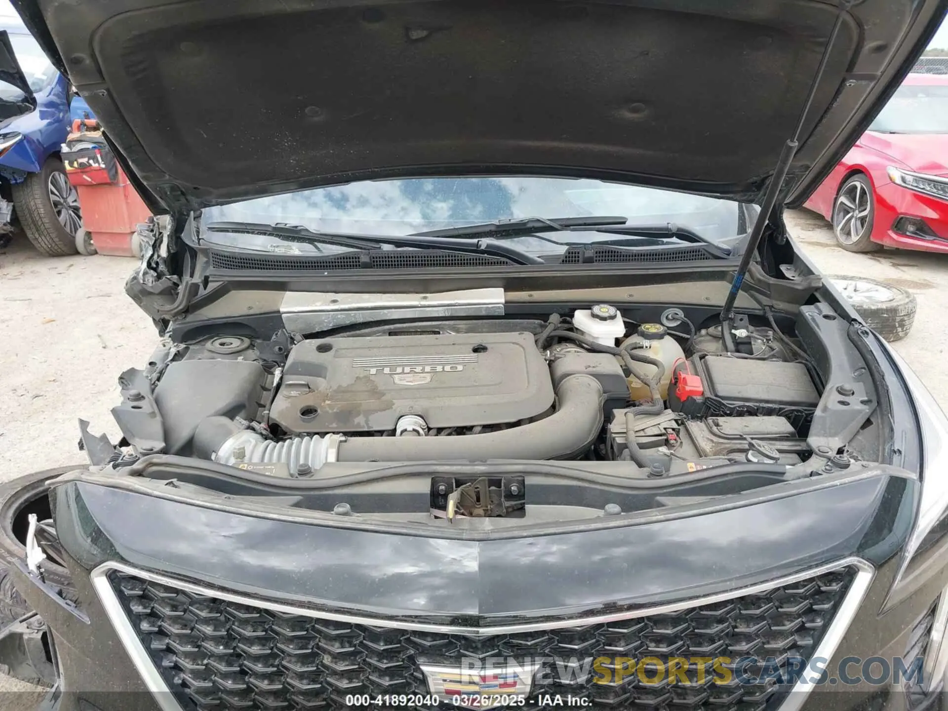 10 fotografías del automóvil dañado 1GYFZER4XPF188577 CADILLAC XT4 2023