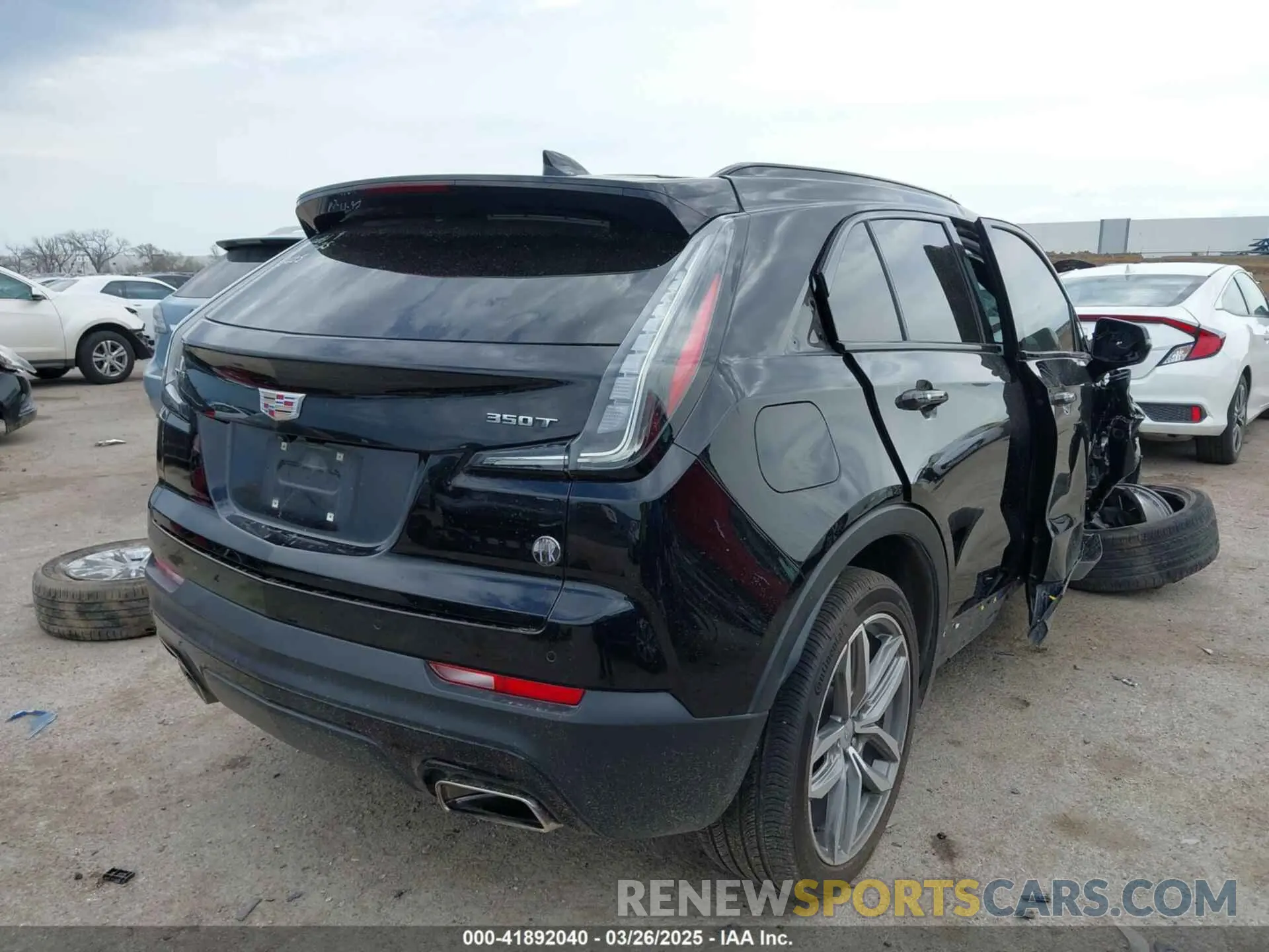 4 fotografías del automóvil dañado 1GYFZER4XPF188577 CADILLAC XT4 2023