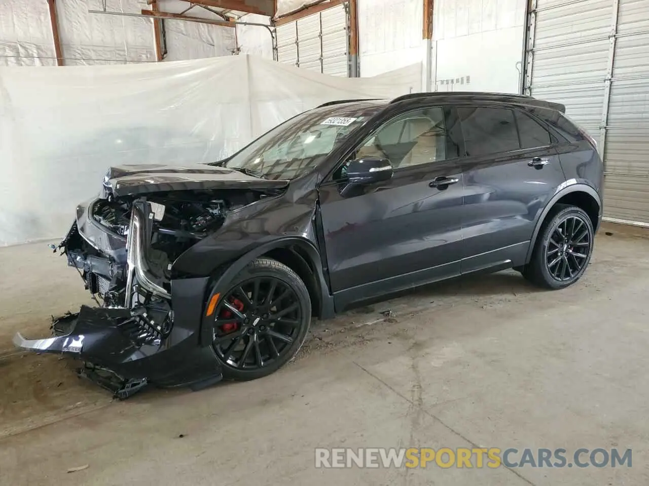1 fotografías del automóvil dañado 1GYFZFR41PF103650 CADILLAC XT4 2023