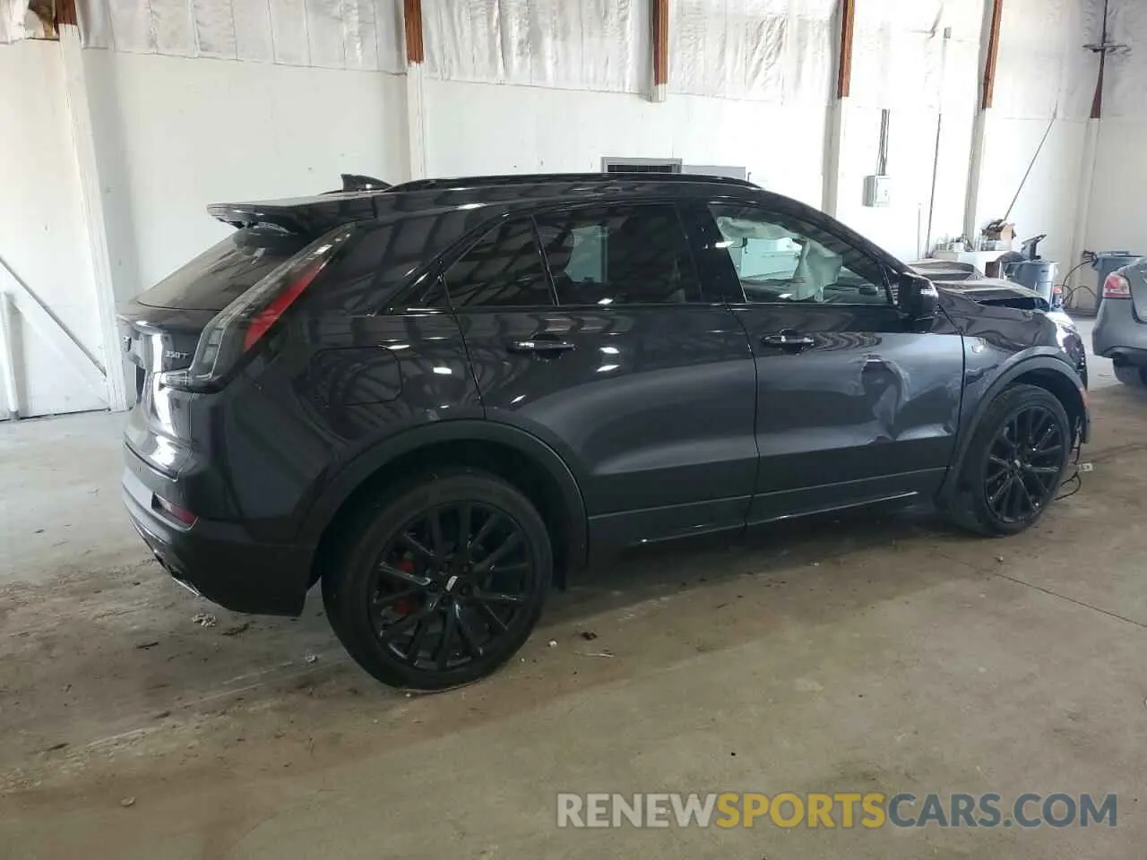 3 fotografías del automóvil dañado 1GYFZFR41PF103650 CADILLAC XT4 2023