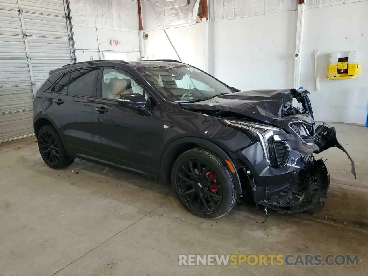 4 fotografías del automóvil dañado 1GYFZFR41PF103650 CADILLAC XT4 2023