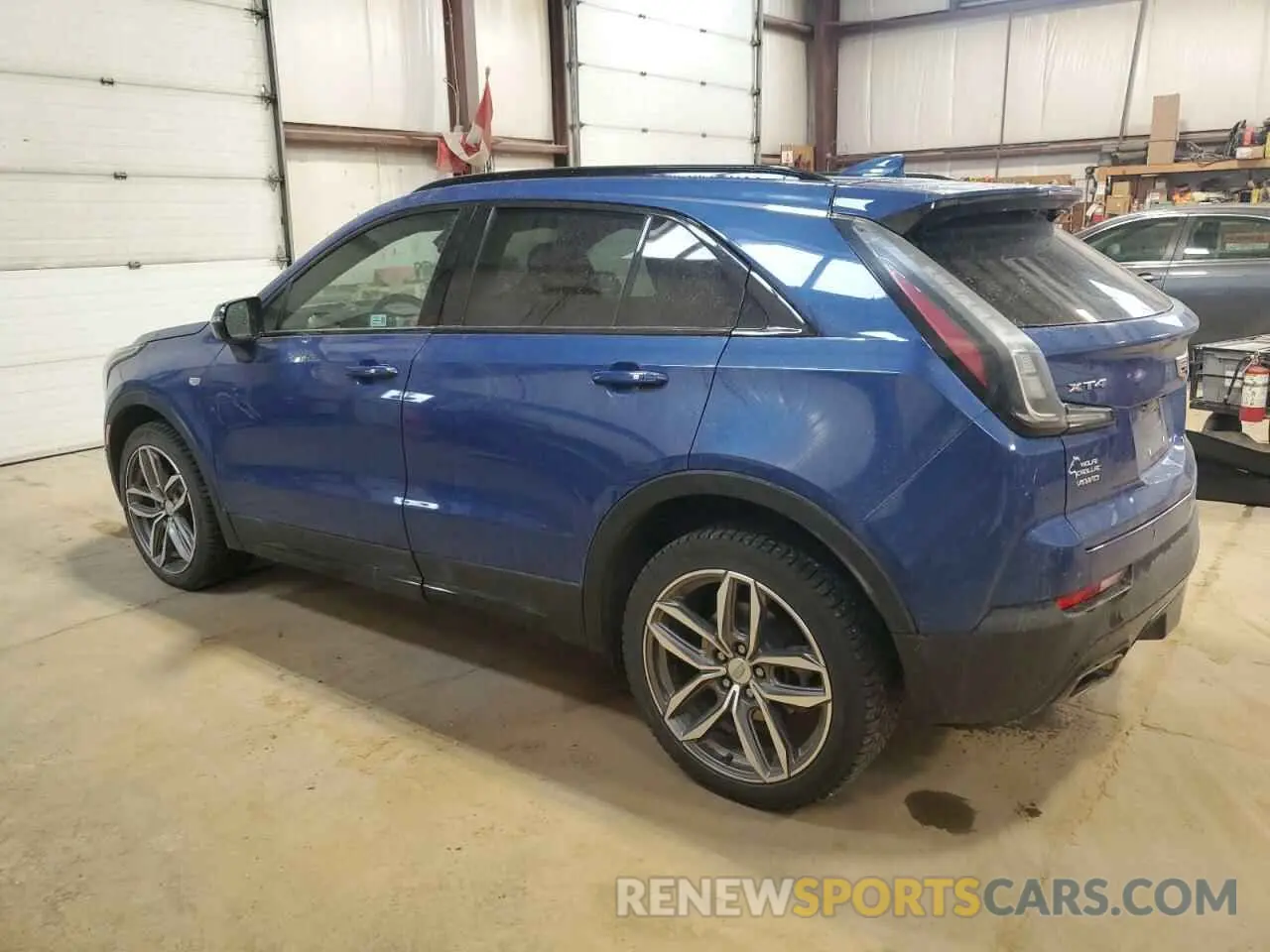 2 fotografías del automóvil dañado 1GYFZFR47PF153453 CADILLAC XT4 2023