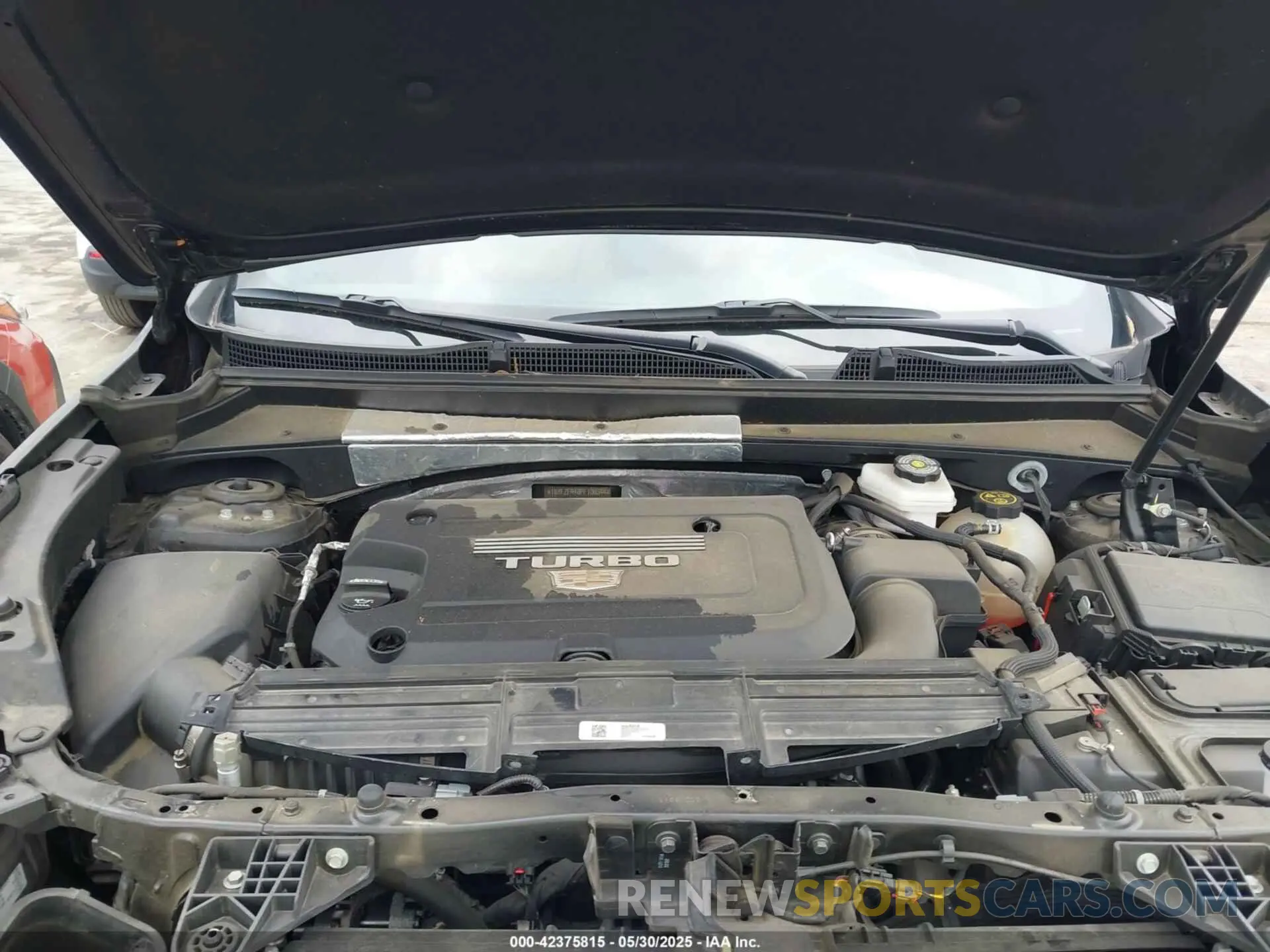 10 fotografías del automóvil dañado 1GYFZFR48PF108344 CADILLAC XT4 2023