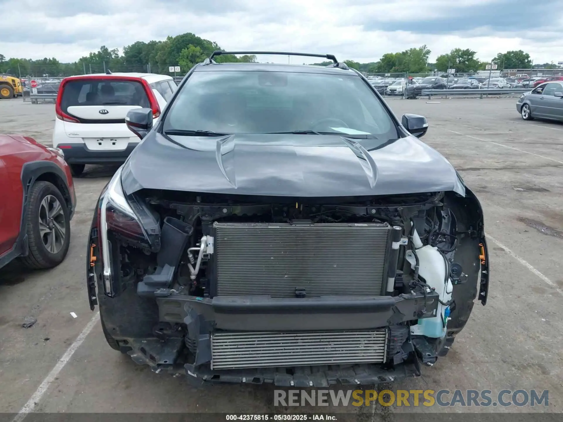 13 fotografías del automóvil dañado 1GYFZFR48PF108344 CADILLAC XT4 2023