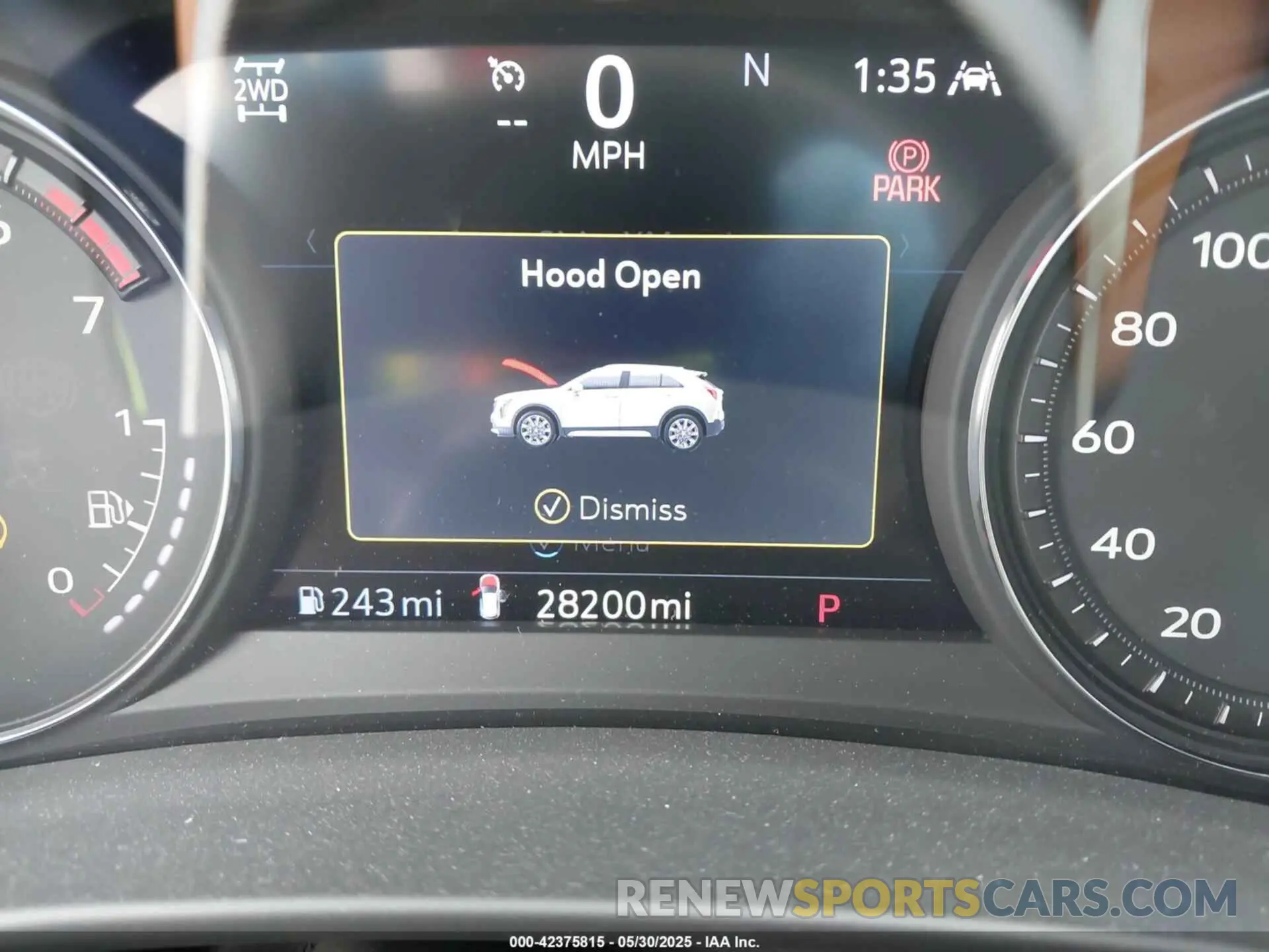 16 fotografías del automóvil dañado 1GYFZFR48PF108344 CADILLAC XT4 2023