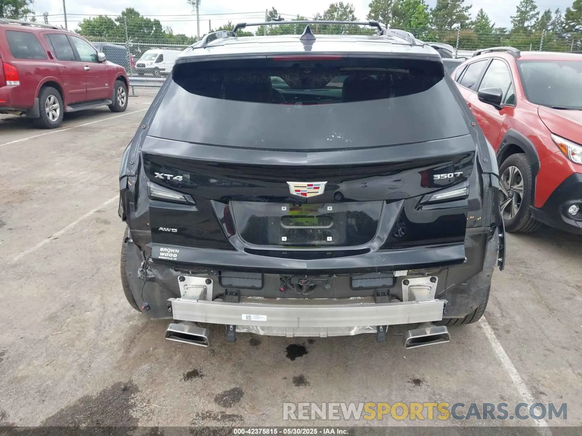 18 fotografías del automóvil dañado 1GYFZFR48PF108344 CADILLAC XT4 2023