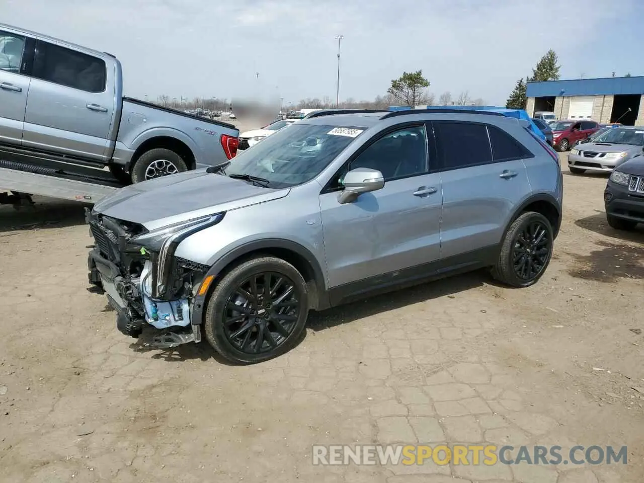 1 fotografías del automóvil dañado 1GYFZFR4XPF218294 CADILLAC XT4 2023