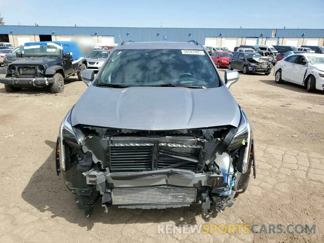 5 fotografías del automóvil dañado 1GYFZFR4XPF218294 CADILLAC XT4 2023