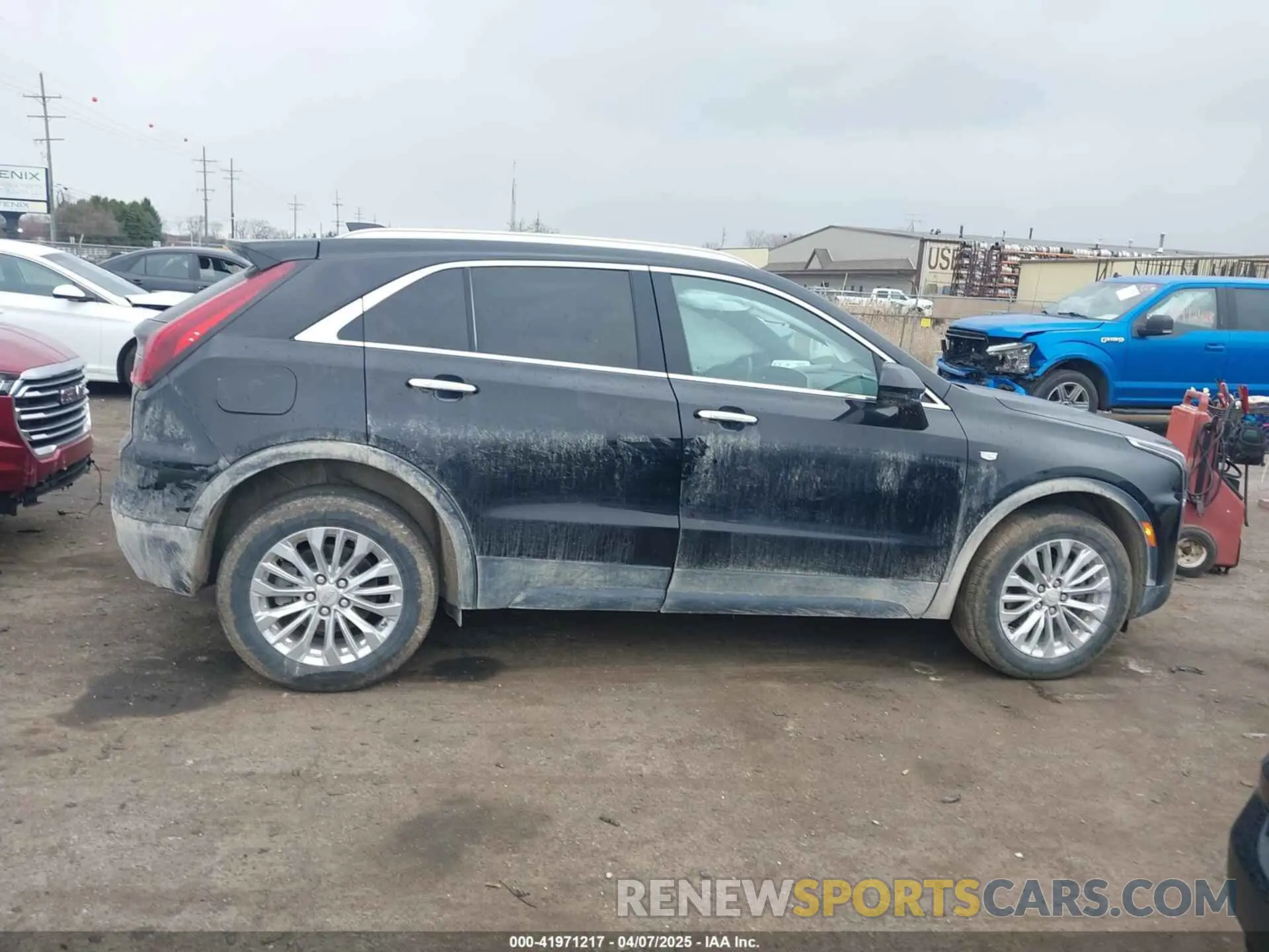 12 fotografías del automóvil dañado 1GYFZBR41RF101697 CADILLAC XT4 2024