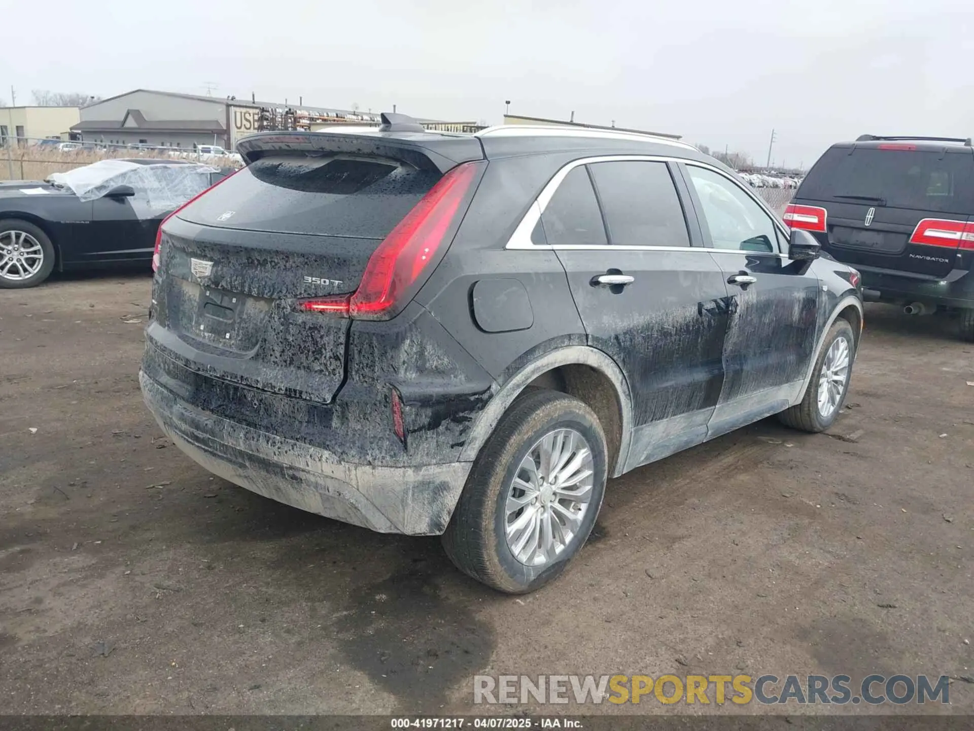 4 fotografías del automóvil dañado 1GYFZBR41RF101697 CADILLAC XT4 2024