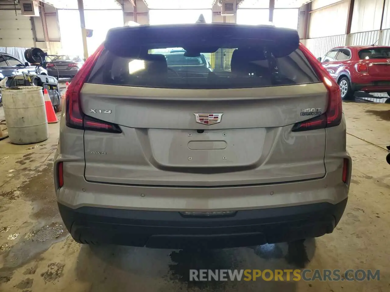 6 fotografías del automóvil dañado 1GYFZBR48RF242850 CADILLAC XT4 2024