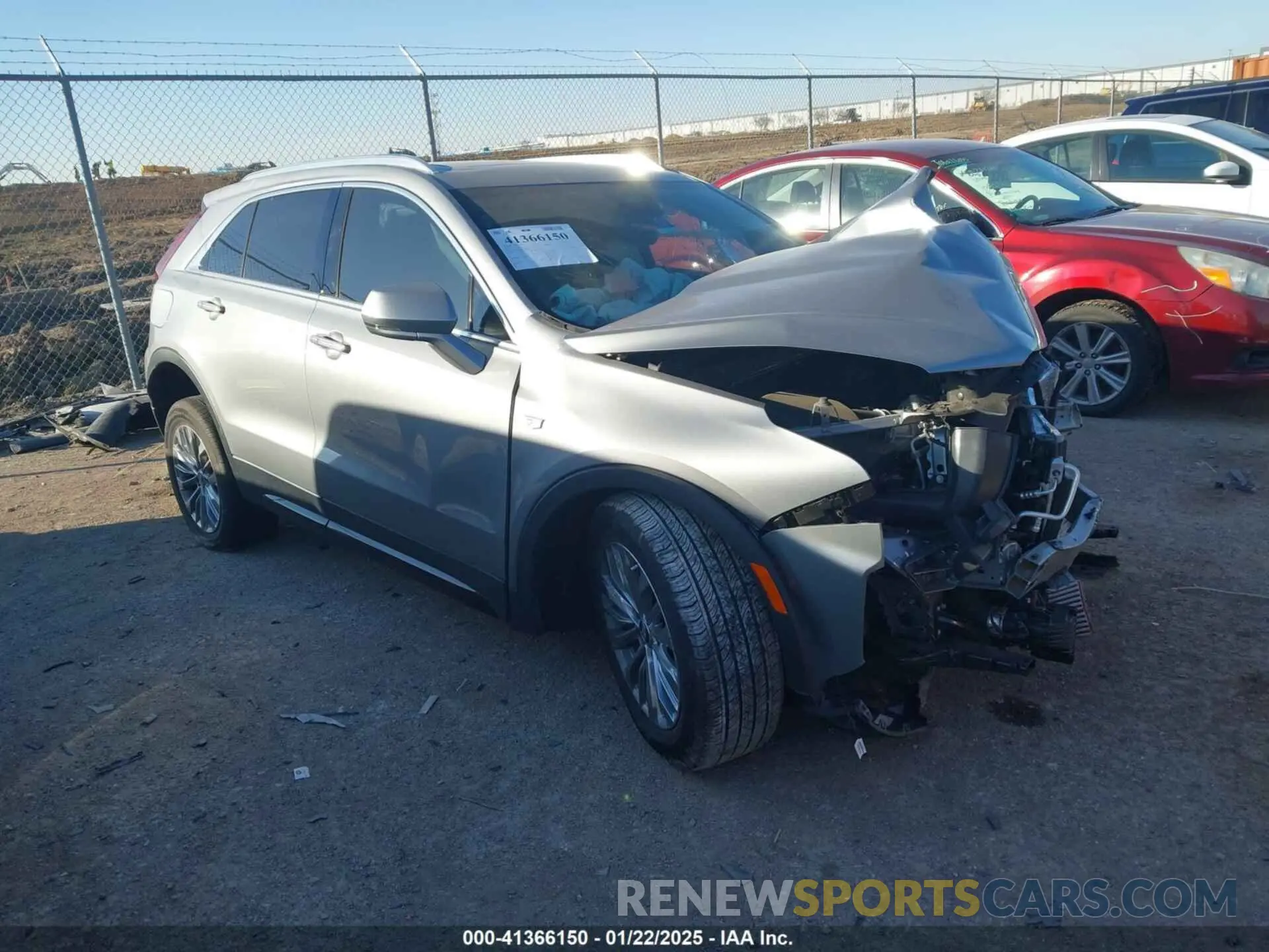 1 fotografías del automóvil dañado 1GYFZCR40RF158284 CADILLAC XT4 2024