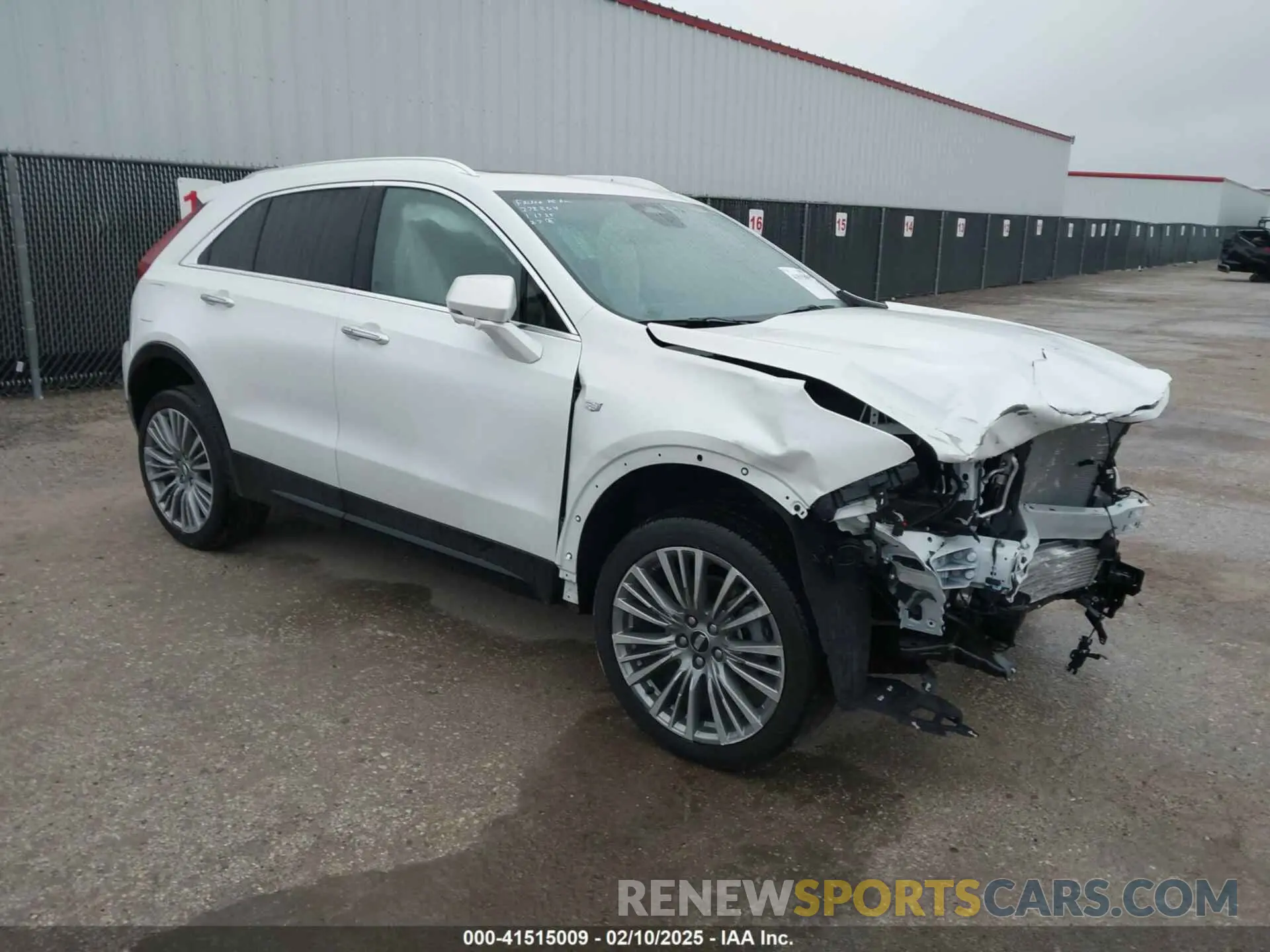 1 fotografías del automóvil dañado 1GYFZCR41RF220114 CADILLAC XT4 2024