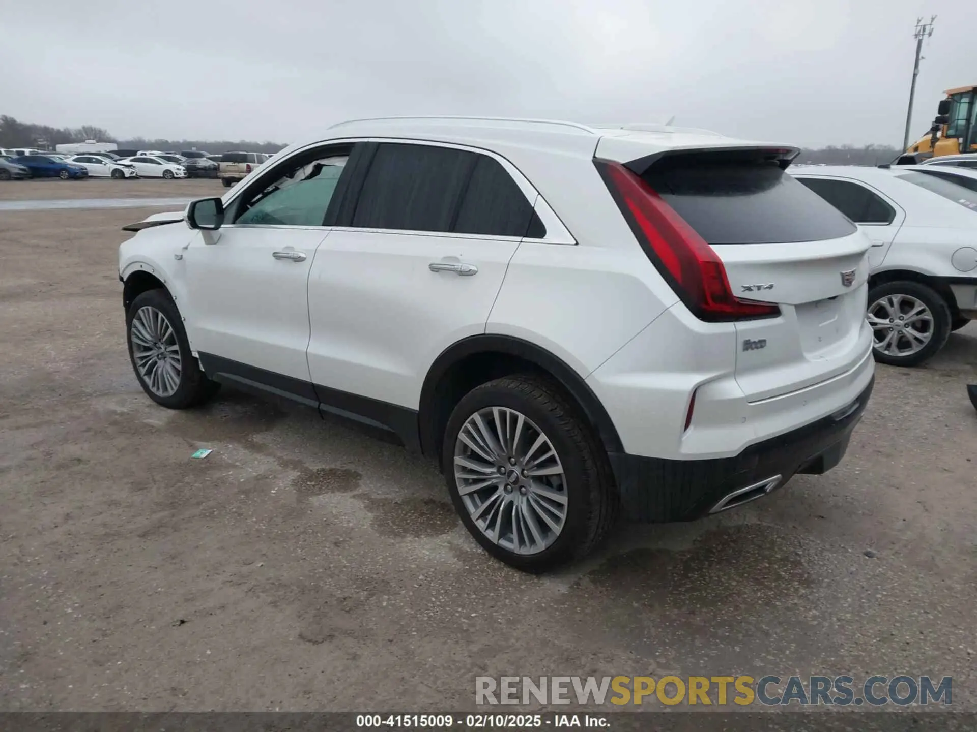 3 fotografías del automóvil dañado 1GYFZCR41RF220114 CADILLAC XT4 2024