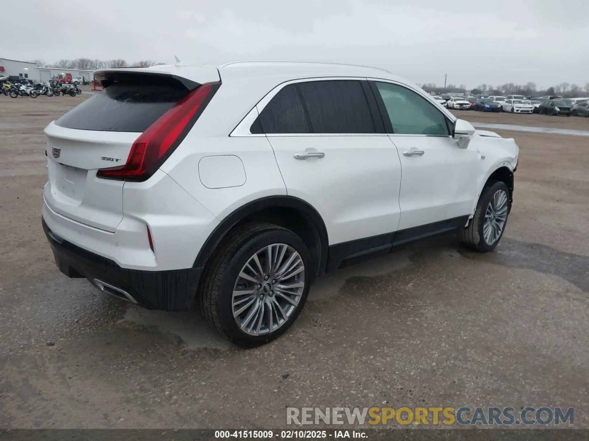 4 fotografías del automóvil dañado 1GYFZCR41RF220114 CADILLAC XT4 2024