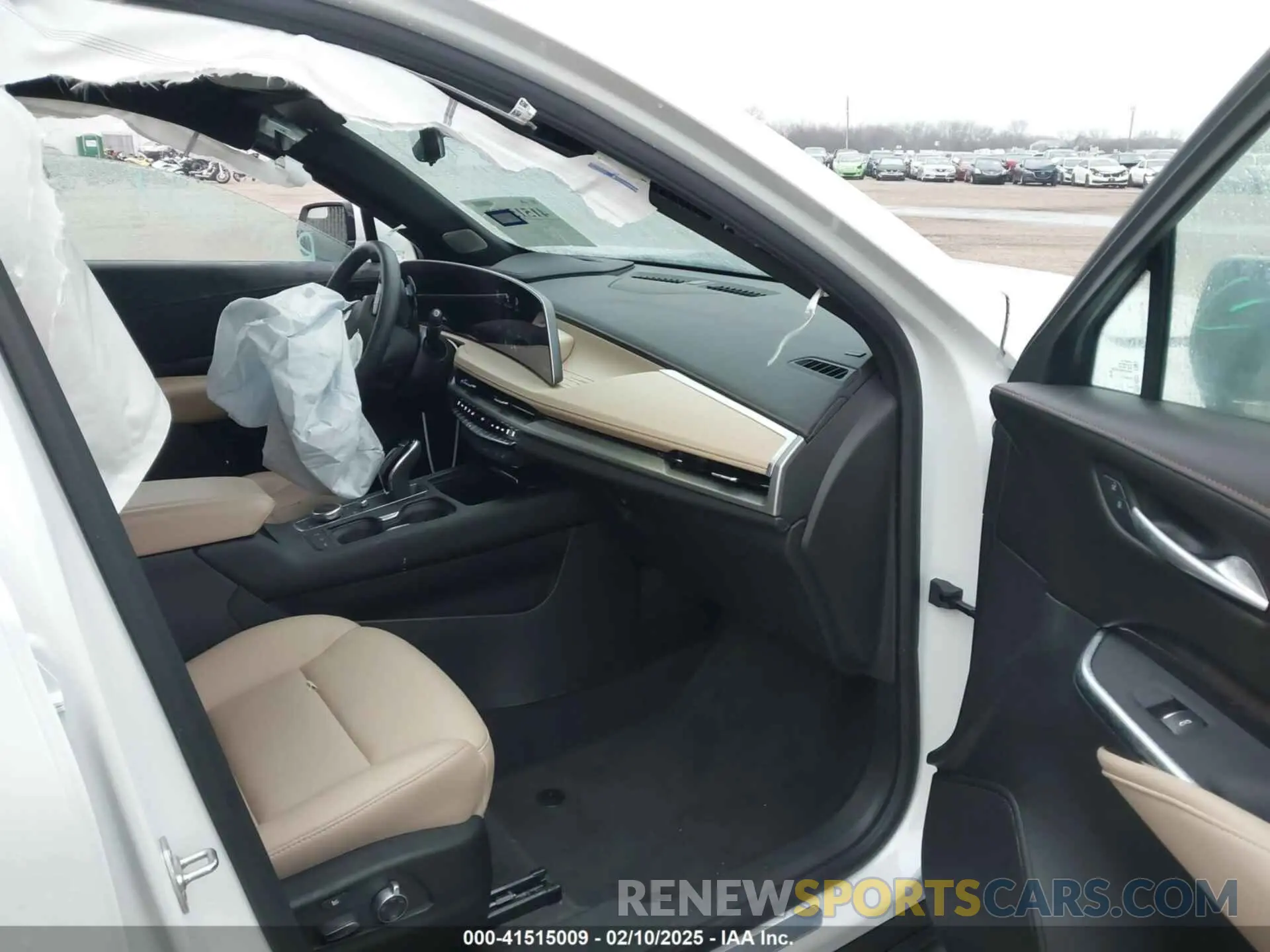 5 fotografías del automóvil dañado 1GYFZCR41RF220114 CADILLAC XT4 2024