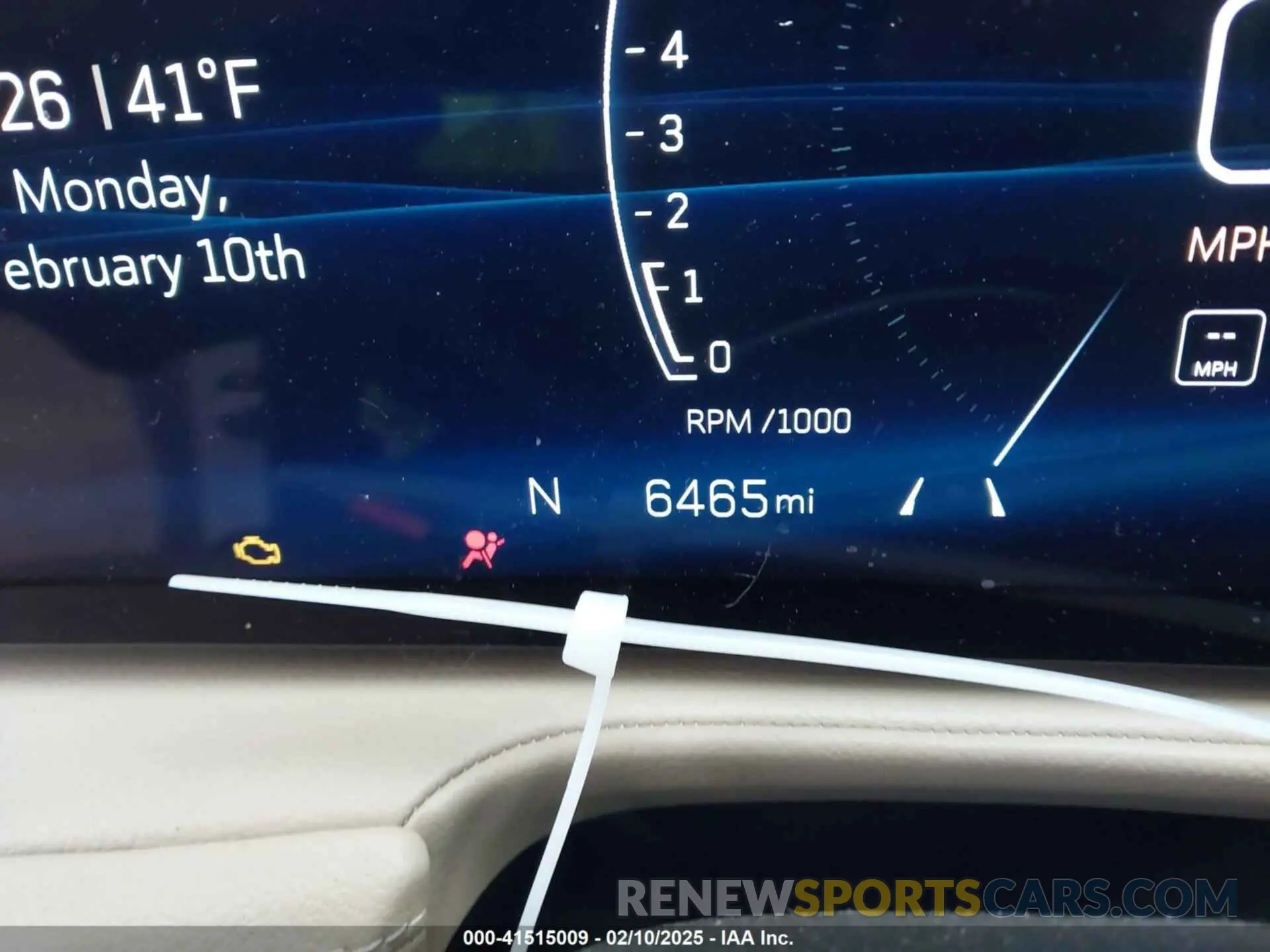 7 fotografías del automóvil dañado 1GYFZCR41RF220114 CADILLAC XT4 2024