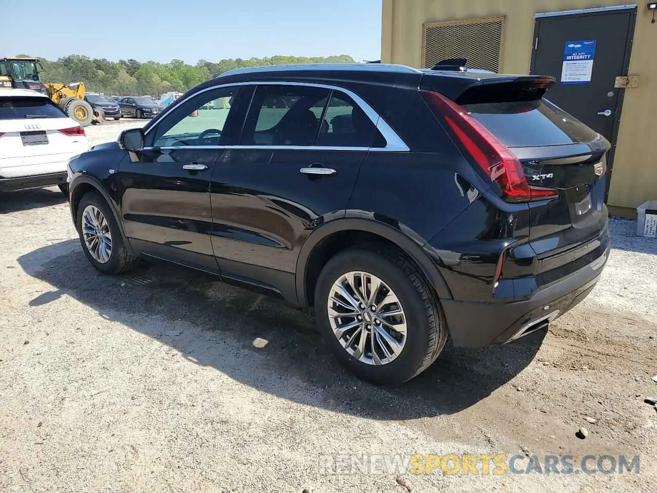 2 fotografías del automóvil dañado 1GYFZCR43RF145903 CADILLAC XT4 2024