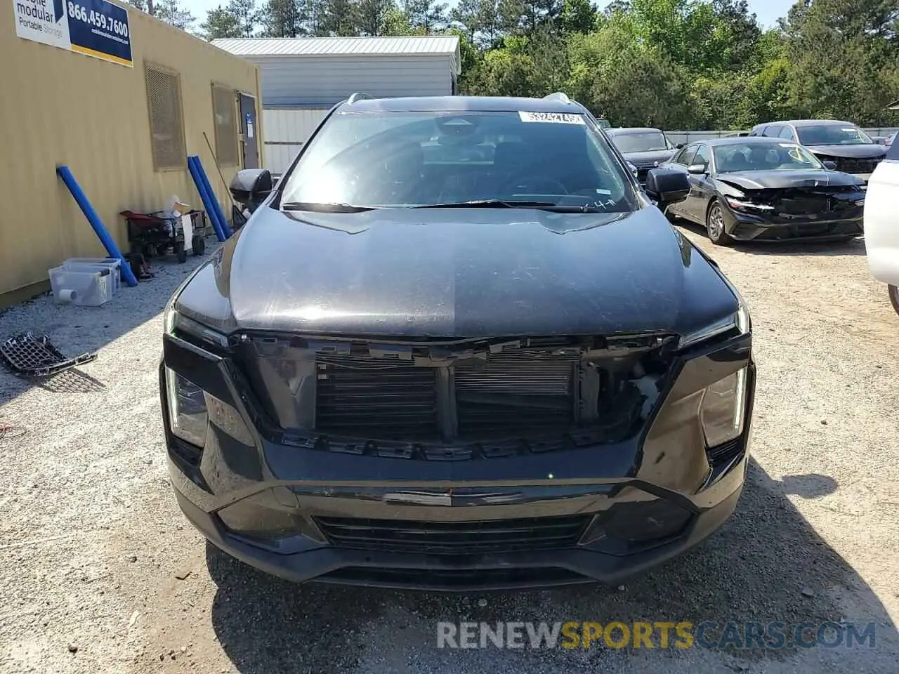 5 fotografías del automóvil dañado 1GYFZCR43RF145903 CADILLAC XT4 2024