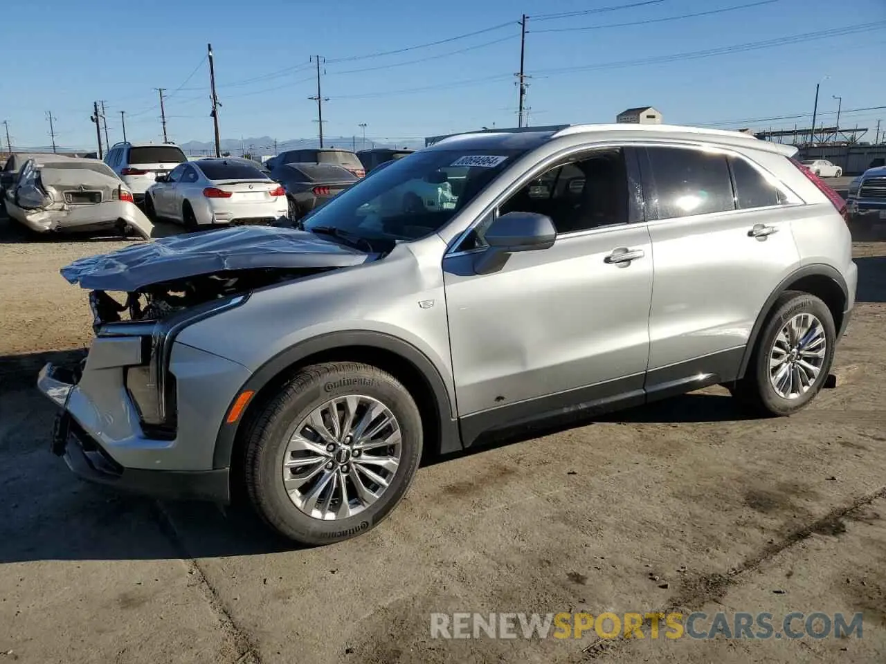 1 fotografías del automóvil dañado 1GYFZCR47RF126643 CADILLAC XT4 2024