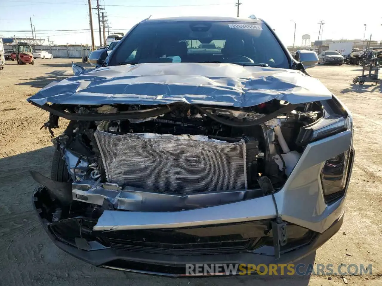 5 fotografías del automóvil dañado 1GYFZCR47RF126643 CADILLAC XT4 2024