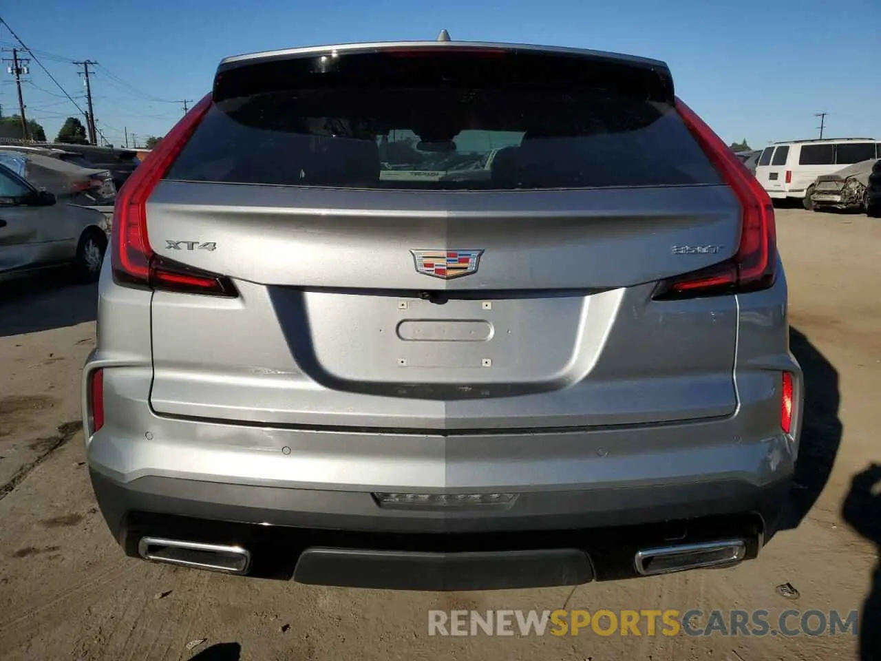 6 fotografías del automóvil dañado 1GYFZCR47RF126643 CADILLAC XT4 2024