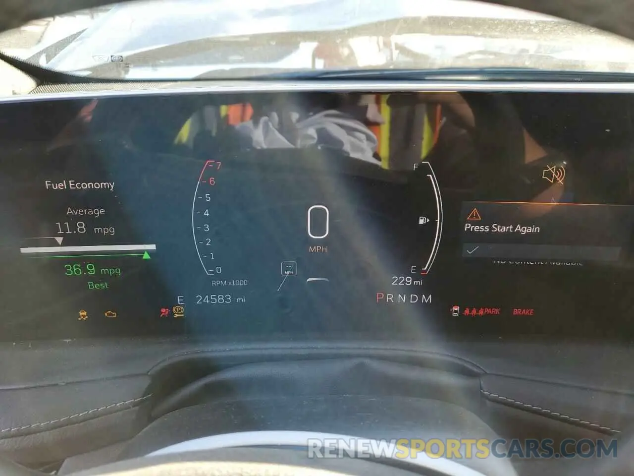9 fotografías del automóvil dañado 1GYFZCR47RF126643 CADILLAC XT4 2024