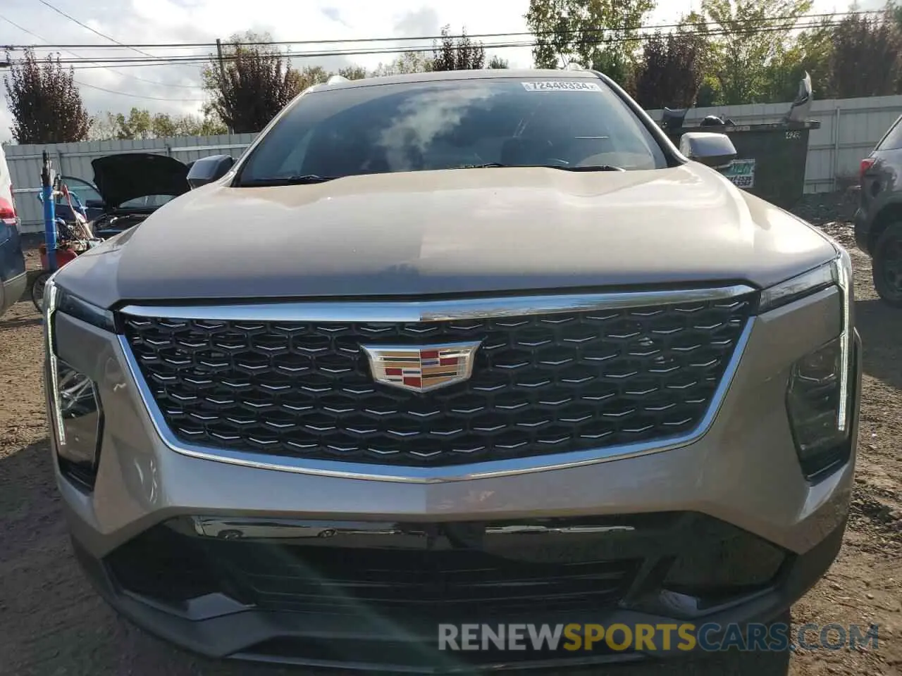 5 fotografías del automóvil dañado 1GYFZDR40RF219252 CADILLAC XT4 2024