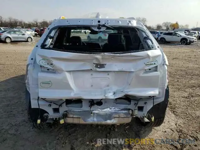 6 fotografías del automóvil dañado 1GYFZDR40RF225603 CADILLAC XT4 2024