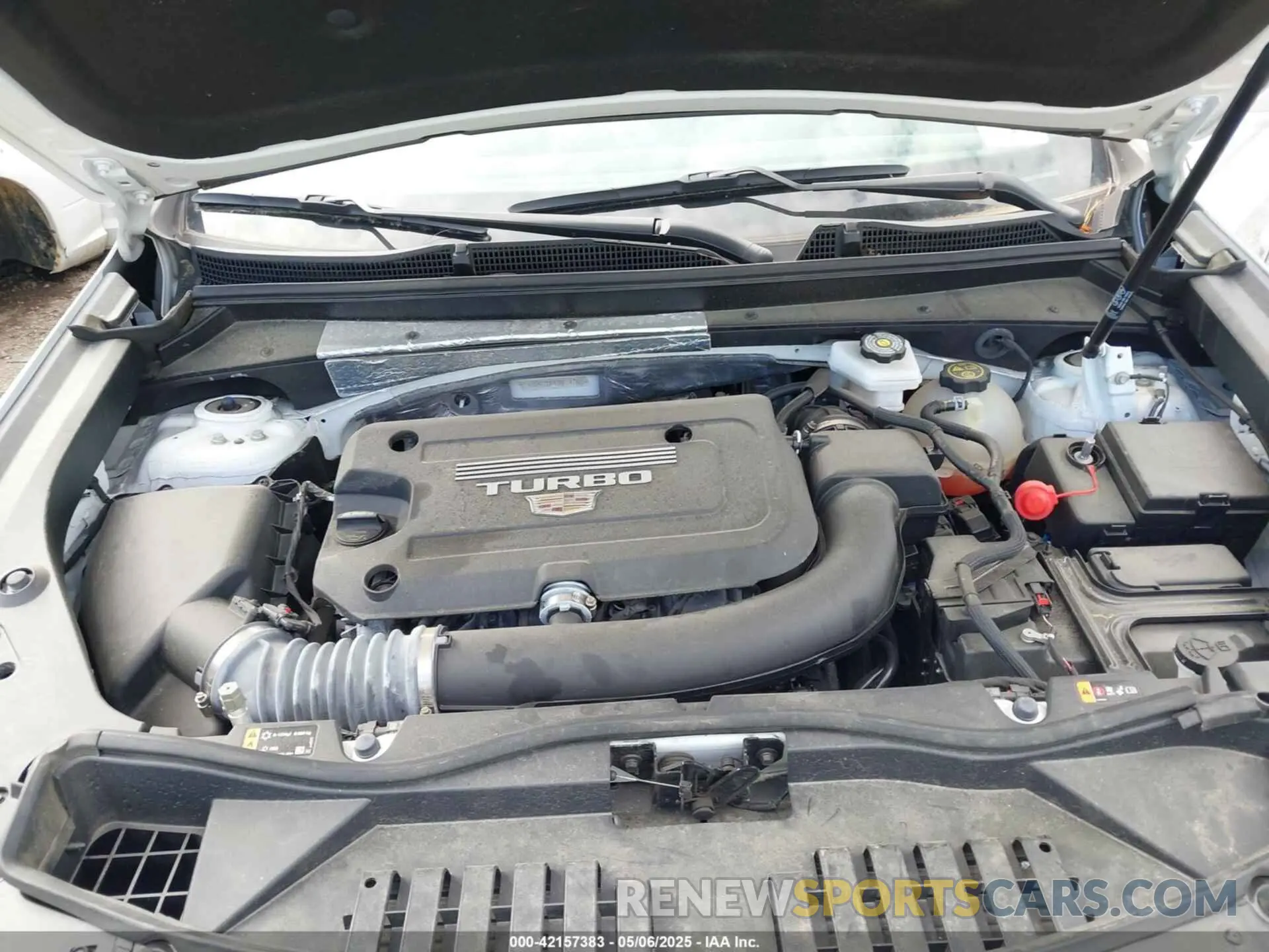 10 fotografías del automóvil dañado 1GYFZDR43RF147835 CADILLAC XT4 2024