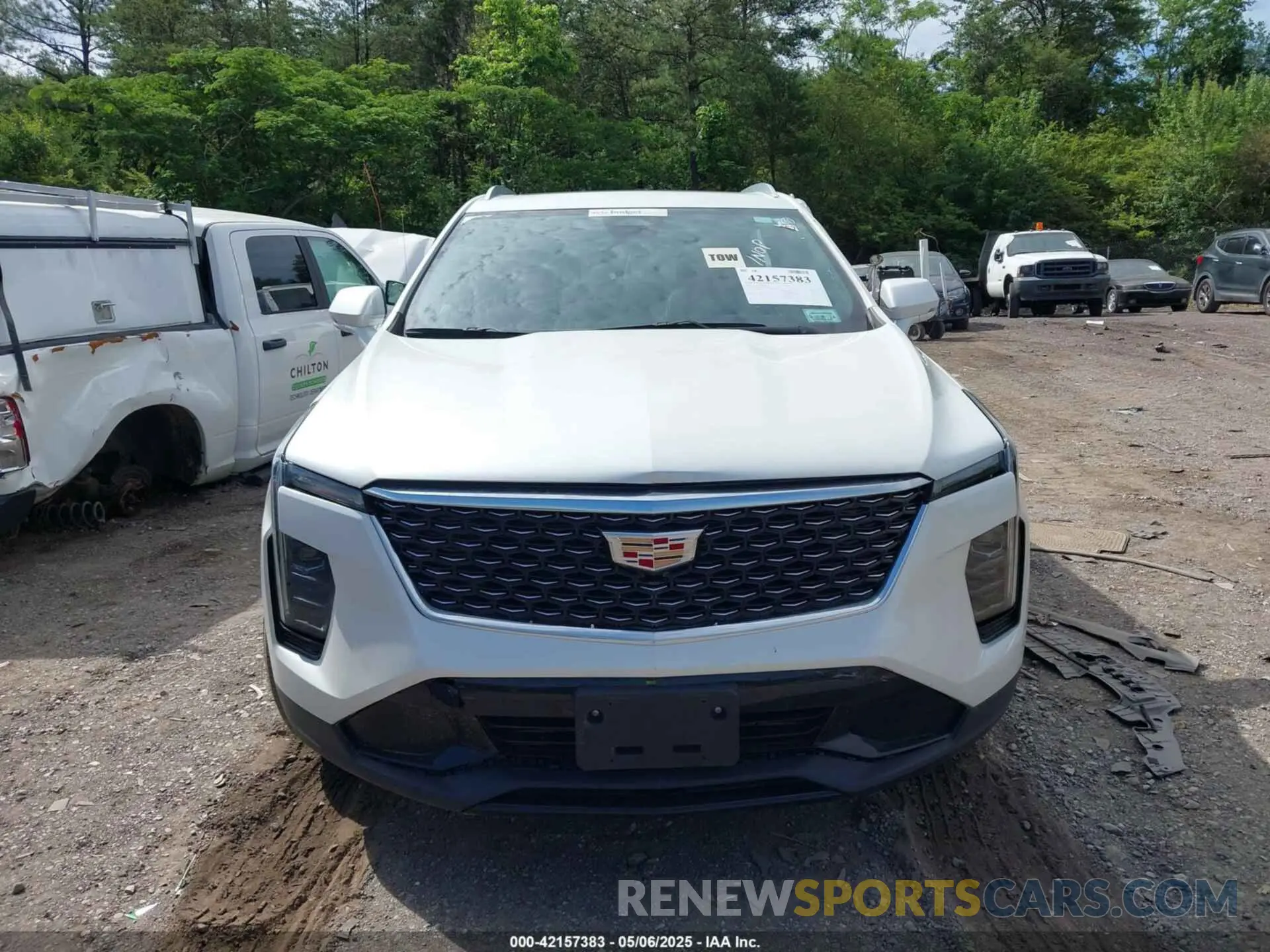 12 fotografías del automóvil dañado 1GYFZDR43RF147835 CADILLAC XT4 2024