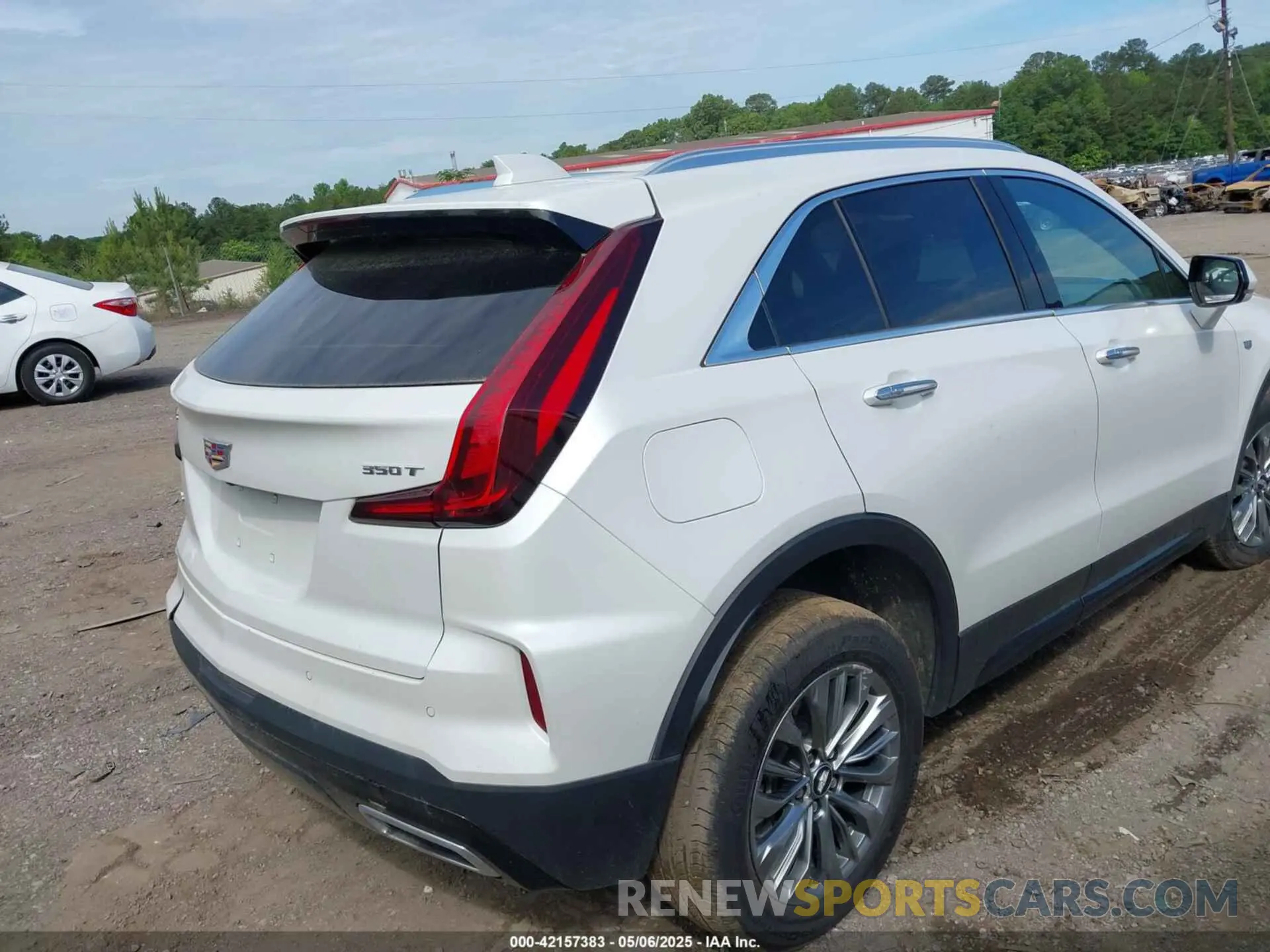 4 fotografías del automóvil dañado 1GYFZDR43RF147835 CADILLAC XT4 2024