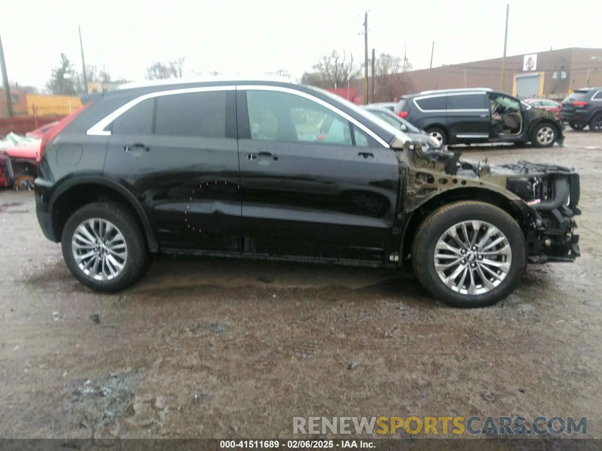13 fotografías del automóvil dañado 1GYFZDR44RF161016 CADILLAC XT4 2024