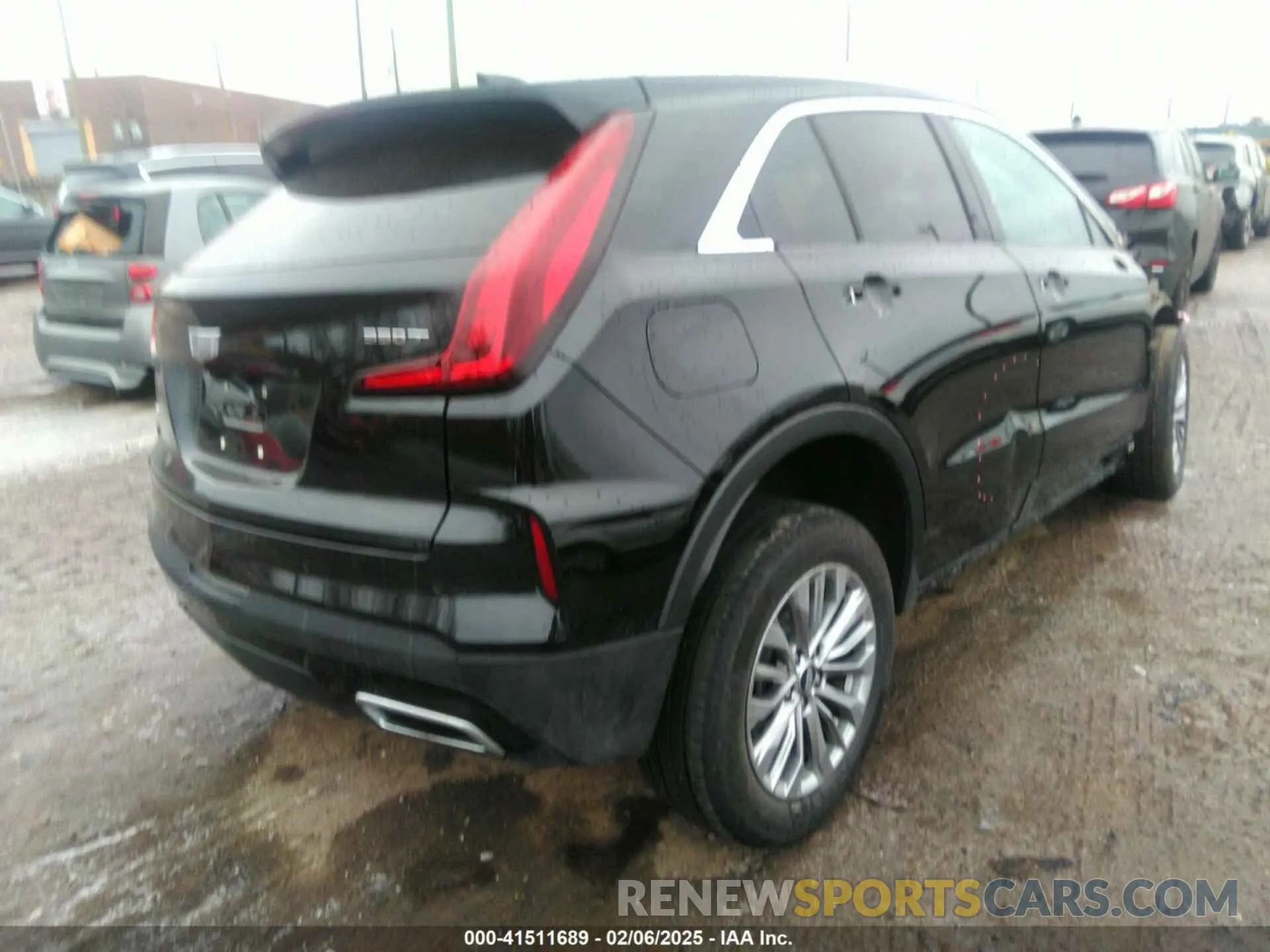 4 fotografías del automóvil dañado 1GYFZDR44RF161016 CADILLAC XT4 2024