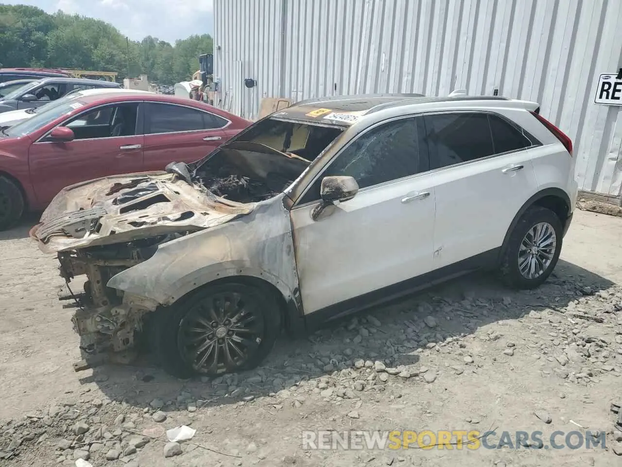 1 fotografías del automóvil dañado 1GYFZDR45RF102198 CADILLAC XT4 2024