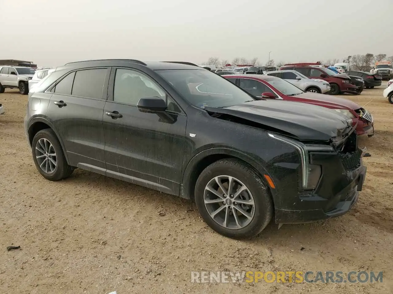 4 fotografías del automóvil dañado 1GYFZER46RF100076 CADILLAC XT4 2024